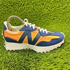 New Balance 327 Womens Size 8 Blue Orange Athletic Running Shoe Sneakers WS327FO