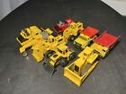 Hot Wheels Yellow Construction Vehicles Vintage Lot of 9