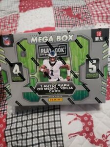 Panini Playbook 2022 NFL Mega Box Football Trading Cards**Factory sealed**