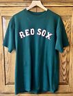Vintage Majestic Boston Red Sox Jason Varitek Shirt Men’s Large Blue #33 MLB
