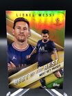 Lionel Messi 2021-22 Topps UEFA Champions League GOLD Best of the Best #'d /50
