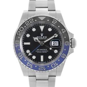 2023 New Rolex GMT-Master II 126710BLNR Batman Steel Ceramic Oyster Watch