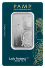 2024 Pamp Suisse Lady Fortuna 45th Ann. 1 oz Silver bar in Assay Card