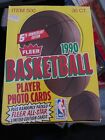 1990-91 Fleer Basketball Card Wax Pack Box NBA 36 Sealed packs
