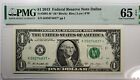2013 $1 Federal Reserve *STAR* Note Dallas Gem Unc 65EPQ PMG