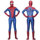 The Amazing Spider-Man Jumpsuit Spiderman Bodysuit Cosplay Costume Adult/Kids