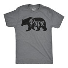 Mens Papa Bear Funny Shirts for Dads Gift Idea Humor Novelty Tees Family T shirt