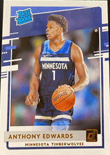 2020-2021 Donruss Rated Rookie RR Anthony Edwards Minnesota Timberwolves #201 RC