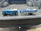 Vintage 1972 Tonka Jeepster Runabout set car & boat #2460 very good condition
