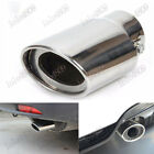 Car Exhaust Pipe Tip Rear Tail Throat Muffler Stainless Steel Auto Accessories