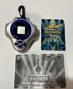 RARE Bandai Digimon Tamers Digivice D-Power US V1 Blue D-Ark Renamon Version 1