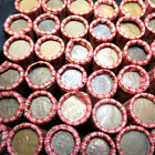 WHEAT AND INDIAN HEAD PENNY ROLL LOT 1800's-1900's P.D.S. MINTS 50 COINS