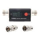 RD106P 80MHz-999MHz Digital SWR Power Meter below 120W w/ Data Cable and Adapter