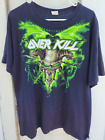 Vintage Overkill Killfest 2010 Tour XL T Shirt Thrash Metal