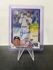 2023 Topps Chrome Oswald Peraza Purple Speckle Refractor RC Auto  /299 #RA-OP