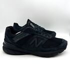 Size 11.5 4E - New Balance 990v5 Made in USA Triple Black Suede Sneakers M990BB5