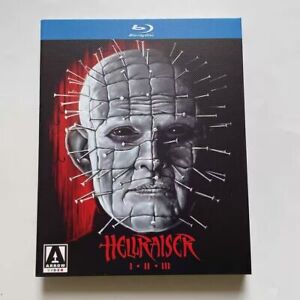 BD Hellraiser 1 & 2 & 3 Blu-ray 3-Disc New Box Set All Region