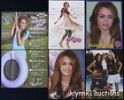 Miley Ray Cyrus 12 Full Page Magazine clippings - Pinups Articles Lot Z300