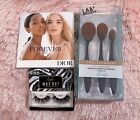 Sephora makeup sample, kiss lashes and oval makeup brushes set all new