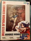DC Comics Bishoujo Statue Armored Wonder Woman Kotobukiya 1ST Edition 2014 MIB