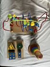 A lot of high quality wooden development toys for toddlers - Used.