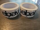 2 Rolls eBay Branded Shipping Tape With BLACK Logo - 2