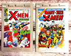 Marvel Milestone Edition lot of 2 Comics. The X-Men 1 + Giant-Size X-Men 1. 1991