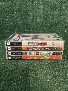 PSP Game Bundle Lot Of 4 (Sony PlayStation PSP) Complete Fast Shipping!!