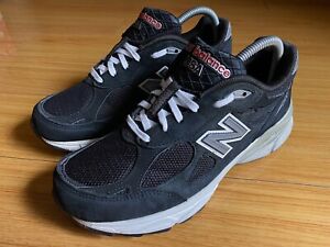New Balance 990v3 W990BK3 Black Suede Running Shoes USA Women’s Size 8