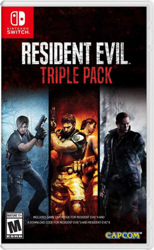 Resident Evil Triple Pack Switch Brand New Game (2019 Survival)