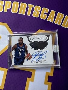 2017-18 Flawless Kevin Durant USA Basketball Autograph Auto KD Sealed Panini