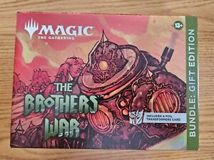 NEW SEALED Magic The Gathering Brothers War Bundle Gift Edition