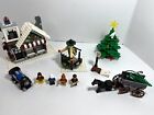 LEGO Christmas Winter Toy Shop 10199 + horse cart 10216 + gazebo 10222 incomplet