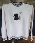Vintage Shenandoah  Knit Labrador Embroidered Sweater Sweatshirt Mens L