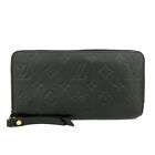 Louis Vuitton Monogram Empreinte Leather Zippy Zip Around Long Wallet/1Y0478