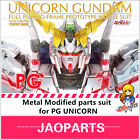 JAOparts Metal Modified parts set for PG 1/60 RX-0 Unicorn