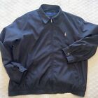 Polo Ralph Lauren XXL BlackPlaid Lined Full Zip Harrington Jacket  EUC (6114)