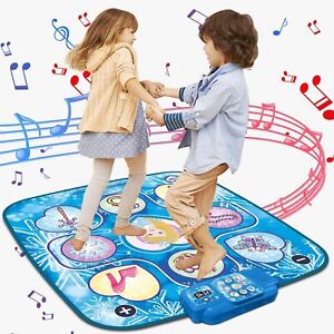 Dance Mat Toys for 3 4 5 6 7 8 9 10+ Year Old Girls Boys Birthday Gifts Musical