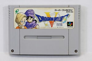 Dragon Quest V 5 SFC Nintendo Super Famicom SNES Japan Import US Seller