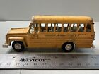 Tootsie Toy Township Jr. High School Bus Made In USA Vintage Toy Bus