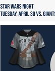 2024 Red Sox Star Wars Jersey Theme Night Promo Fenway 4/30/2024 New Size Medium