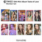 TWICE 10th Mini Album Taste of Love Official Photocard Tzuyu KPOP K-POP