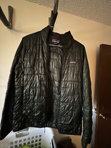 Patagonia Micro Puff Ultralight Puffer Jacket Forest Forge Grey Men’s Medium M