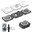 3 in 1 Wireless Charger iPhone Magsafe Charging Foldable Pad Magsafe Duo Charger