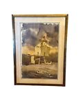 Antique Original Watercolor Painting of Cathedral - Artist Signed