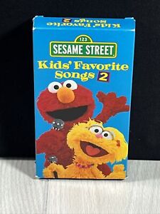 Sesame Street - Kids' Favorite Songs 2 (VHS 2001) Elmo