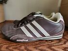 Women's Adidas Goodyear Brown & Pink Leather Casual Sneakers Size 8