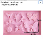 butterfly ladybug firefly silicone mold food safe fondant clay FAST Free Ship