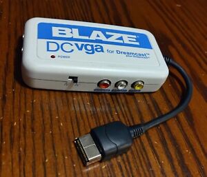 Blaze DC VGA for Sega Dreamcast ADAPTER ONLY See Pics/Description Tested