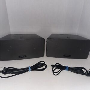 Pair of  Sonos PLAY:3 Wireless Speaker - Black
